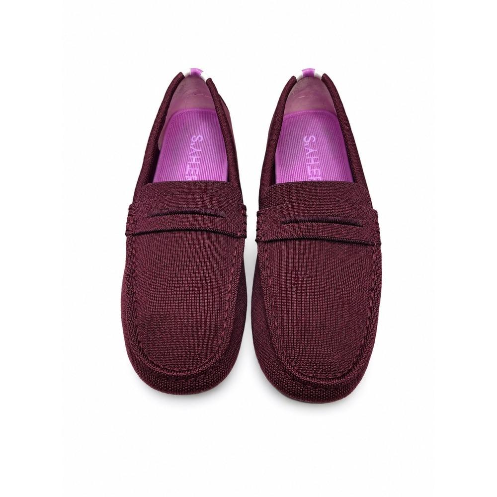 Rothy's The Driver loafers in a beautiful burgundy wine color Women's US Size 10